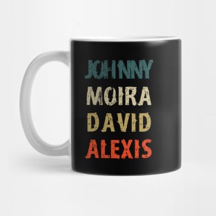 Johnny And Moira And David And Alexis Mug